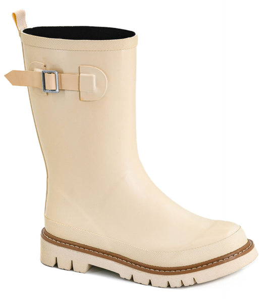 Corkys "Make a Splash" Ivory Rain Boots