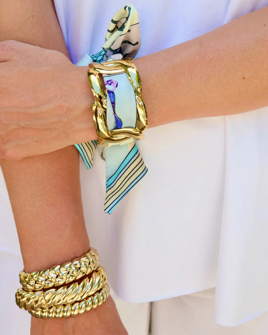 Blue Sedgefield Scarf Bracelet