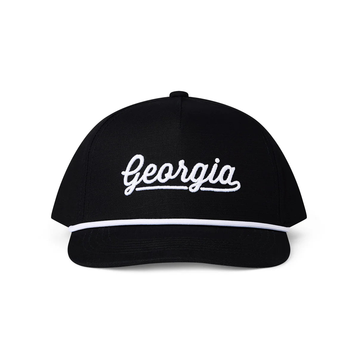 Burlebo Black Georgia Script Rope Hat