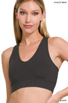 Athletic Racerback Cropped Tank