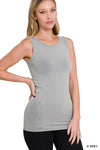 Grey Seamless Tank Top