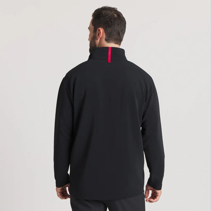 Southern Marsh Black with Redd Canton Preformance Quarterzip