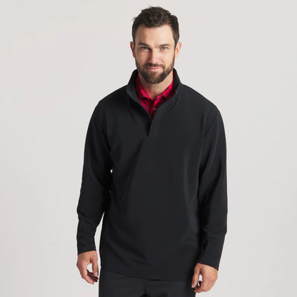 Southern Marsh Black with Redd Canton Preformance Quarterzip