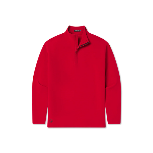 Southern Marsh Red Canton Performance Quarterzip