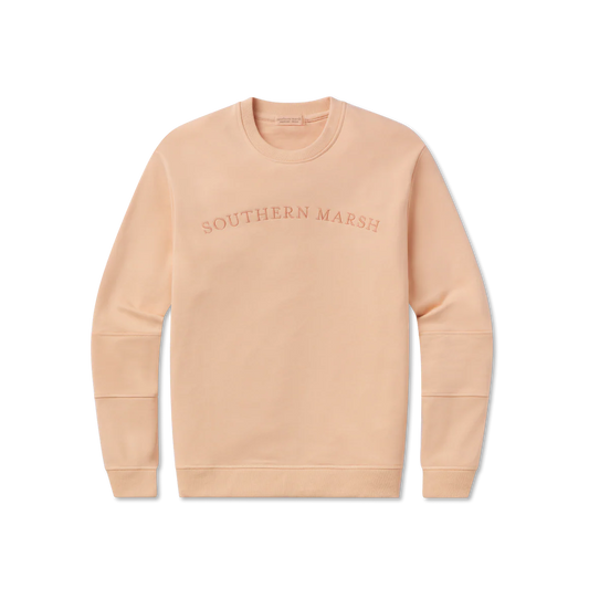 Southern Marsh Cozy Camelia Meridian Crewneck