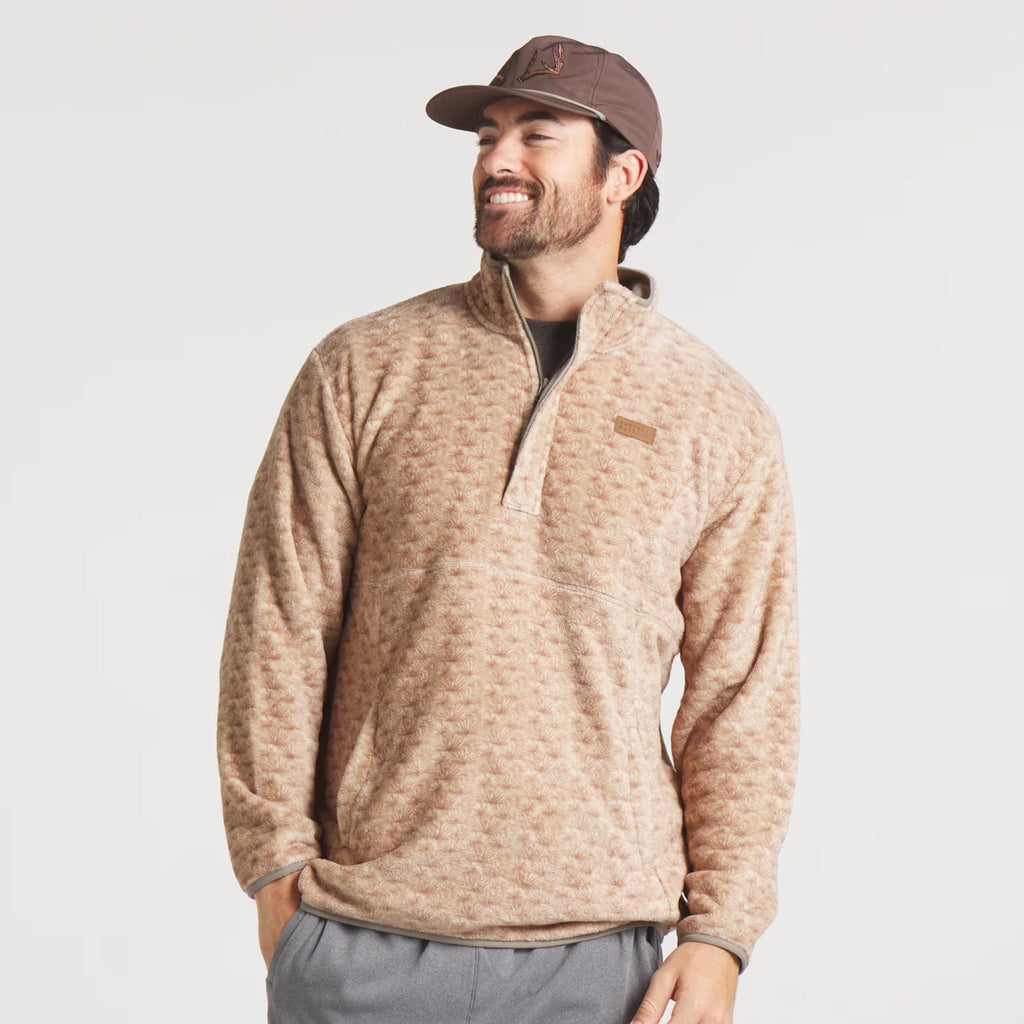 Southern Marsh Jalisco Retro Fleece in Burnt Taupe