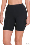 Black Biker Shorts