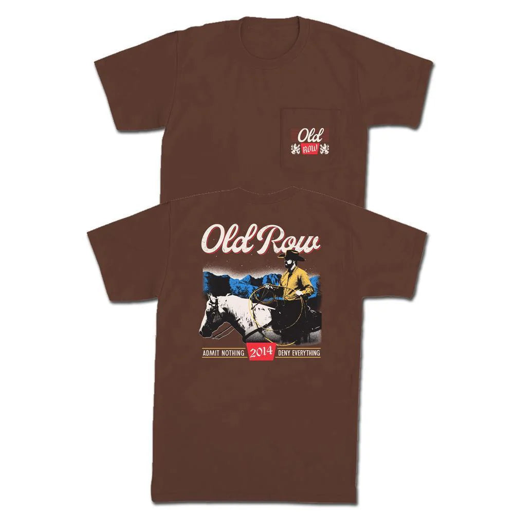 Old Row Cowboy Pocket Tee