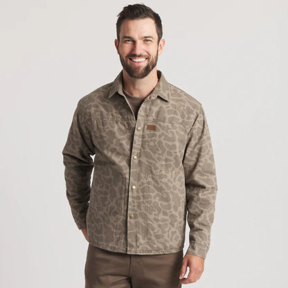 Bishop Rugged Canvas Jacket - Camo Bishop Rugged Canvas Jacket - dark brown