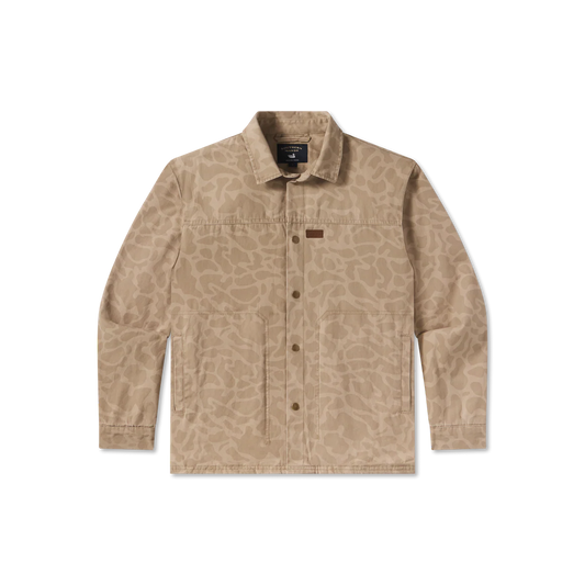 Bishop Rugged Canvas Jacket - Camo Bishop Rugged Canvas Jacket -tan