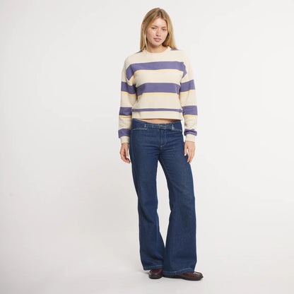 Sunday Morning Sweater - Mimosa Stripe