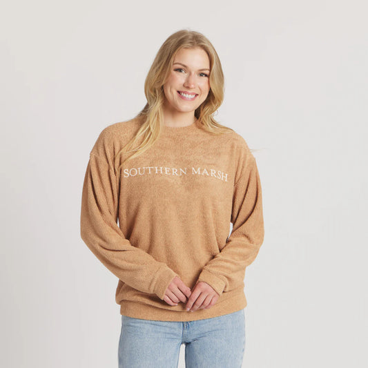 Southern Marsh Camel Tan Sunday Morning Sweater