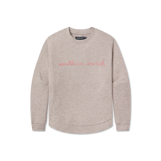 Southern Marsh Burnt Taupe Terra Textured Vintage Sweater