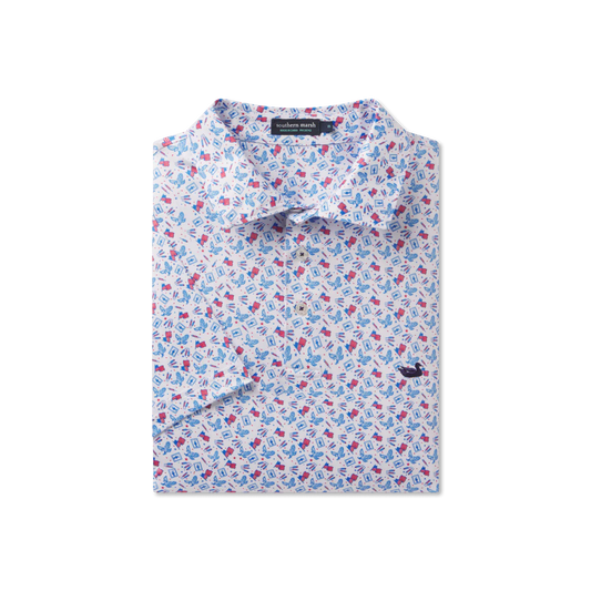 Flyline Performance Polo - Liberty White