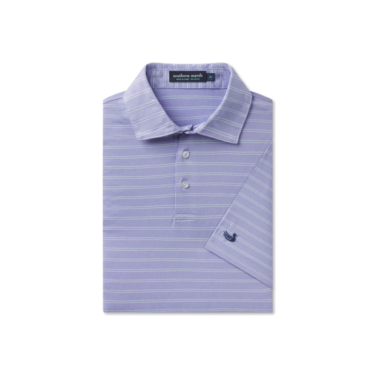 Newcastle Stripe Featherlight Polo