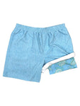 Simply Southern Men's Blue Lined Shorts