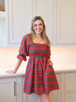 Simply Southern Plaid Holiday Dress