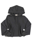 Simply Southern Black Cropped Hoodie