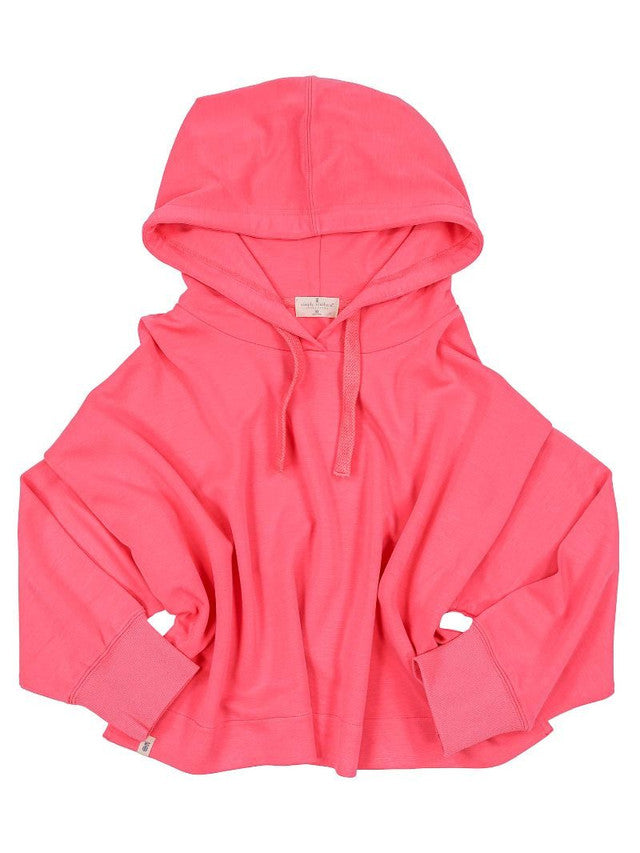 Simply Southern Pink Cropped Hoodie