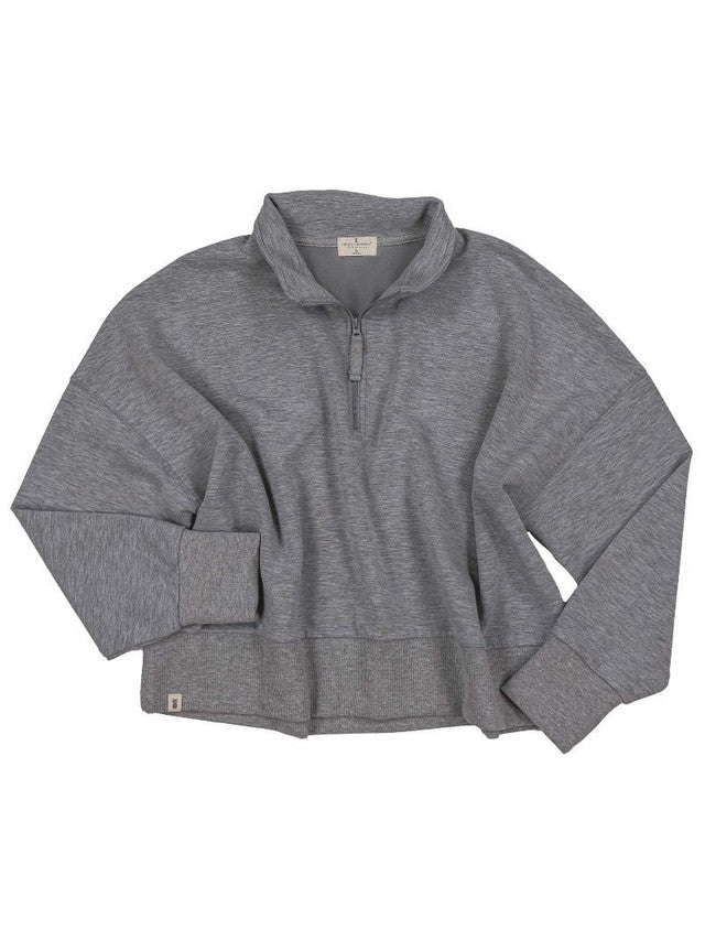 Simply Southern Grey Zip Jacket