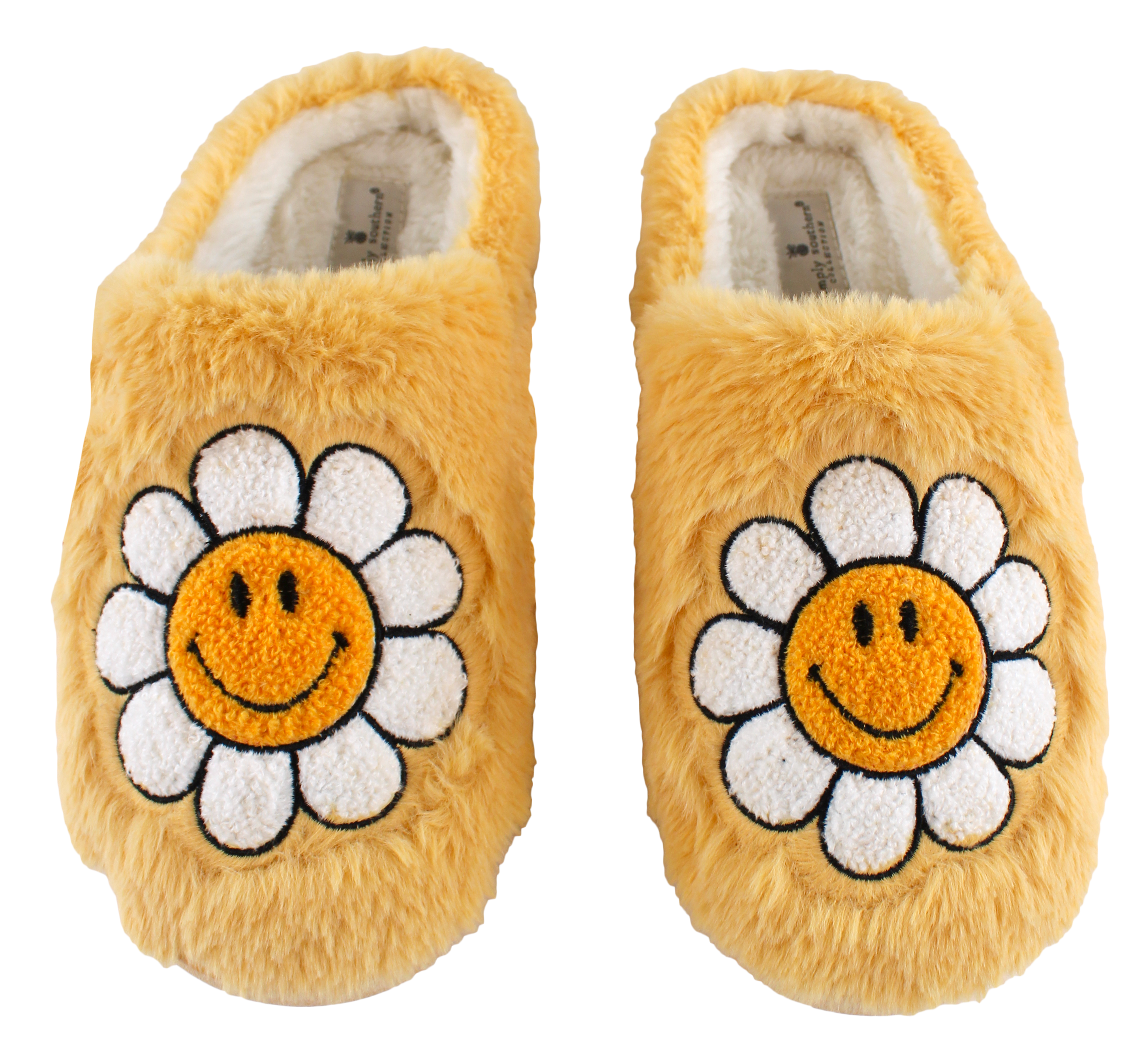 Simply Southern Yellow Flower Slippers