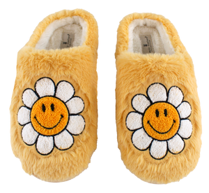 Simply Southern Yellow Flower Slippers