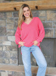 Simply Southern V-Neck Knit Sweater