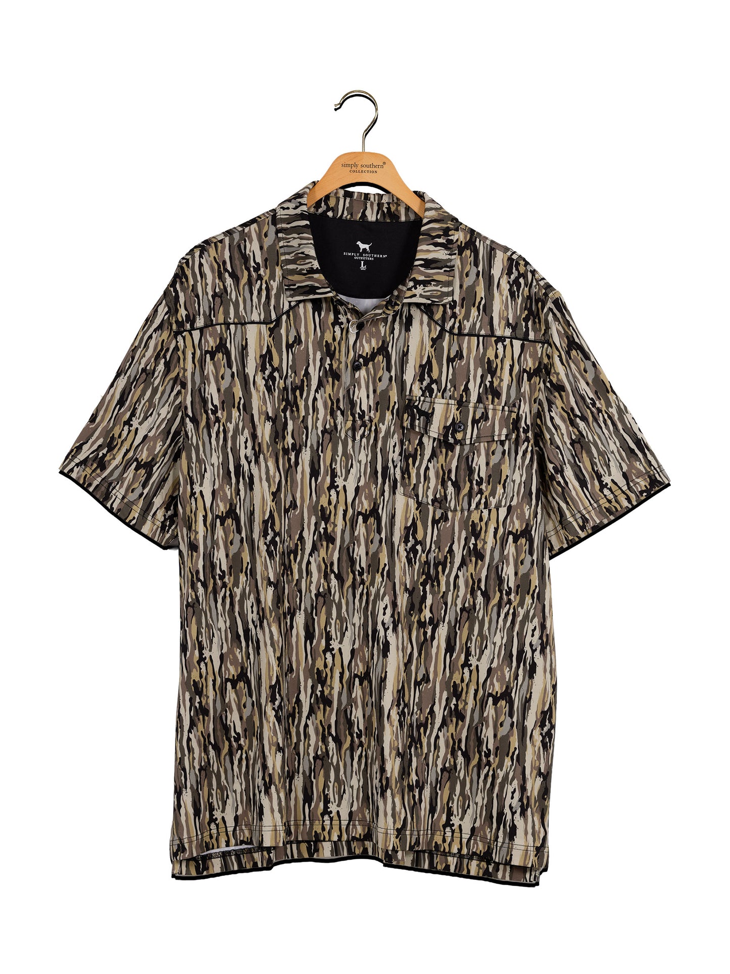 Simply Southern Midland Camo Polo