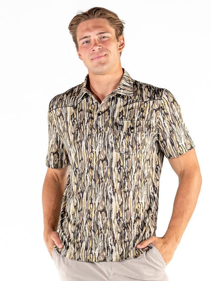Simply Southern Midland Camo Polo