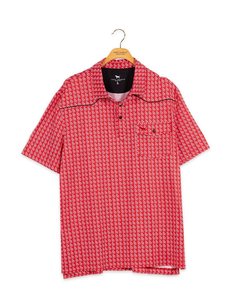 Simply Southern Men's GA State Polo