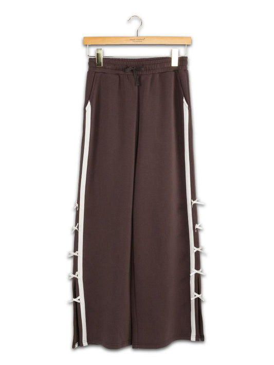 Simply Southern Coffee Tied Ribbon Lounge Pants