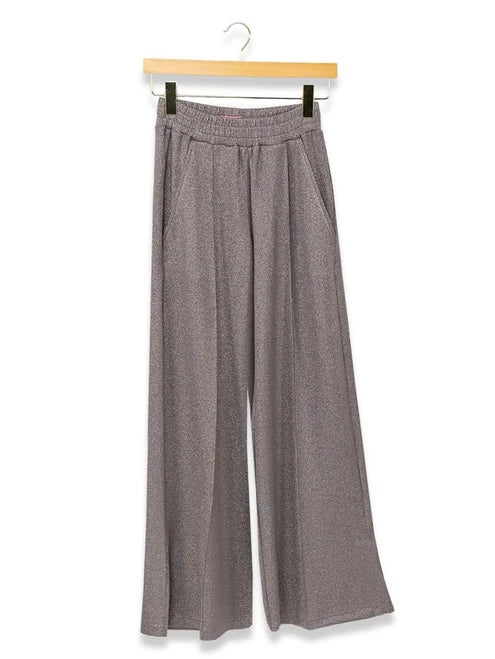 Simply Southern Pintuck Violet Pant - Gray