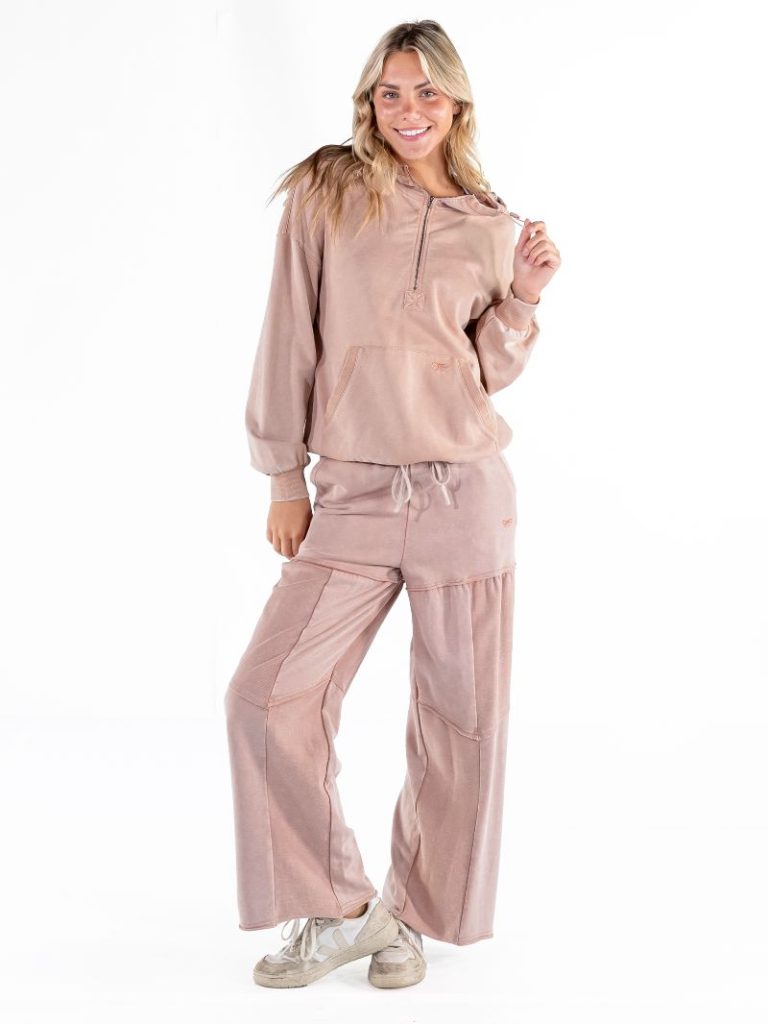 Simply Southern Mineral Wash Wide Leg Pants