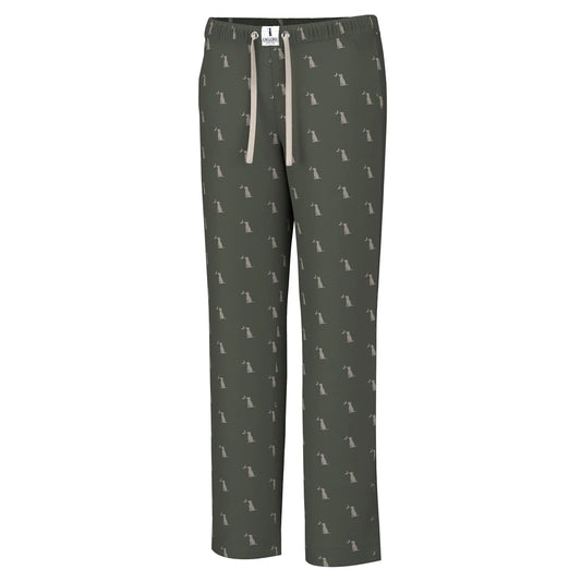 Local Boy Dark Olive & Moon Pajama Pant