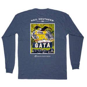 Peach State Pride Hail Southern LS Tee