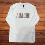 Simply You FAUX Amen Long Sleeve Tee