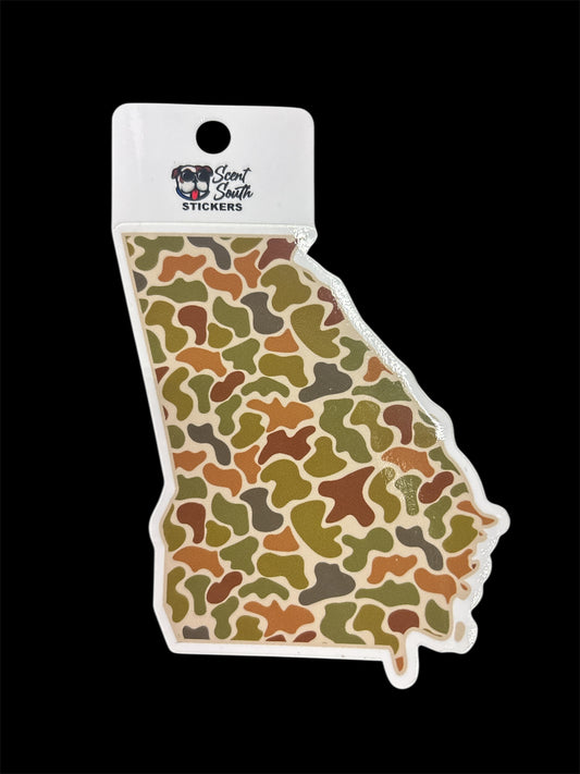 Scent South Georgia Duck Camo Sticker