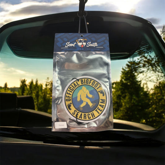 Scent South Bigfoot Search Team Car Air Freshener