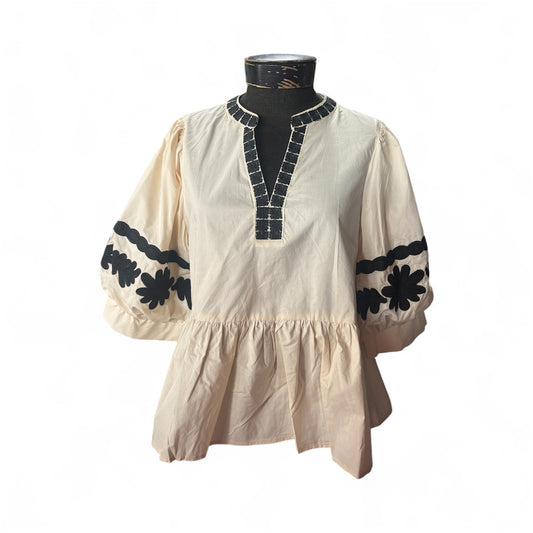 The Flora Embroidered Blouse