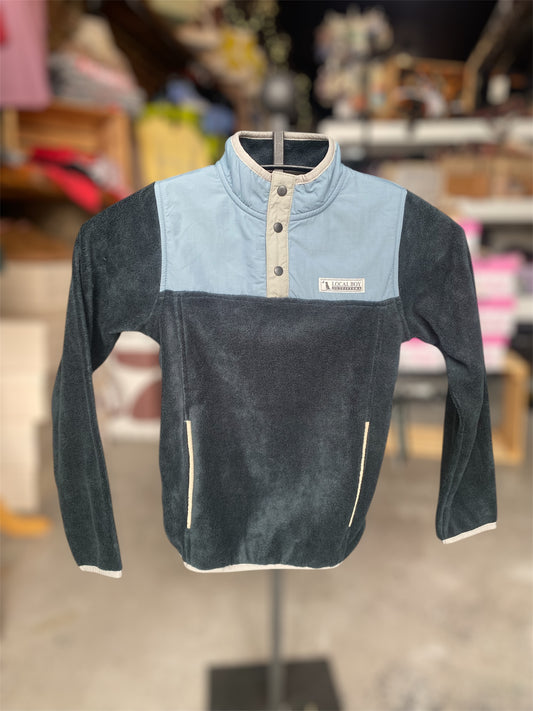 Local Boy Youth Blue Two Tone Quarter Snap