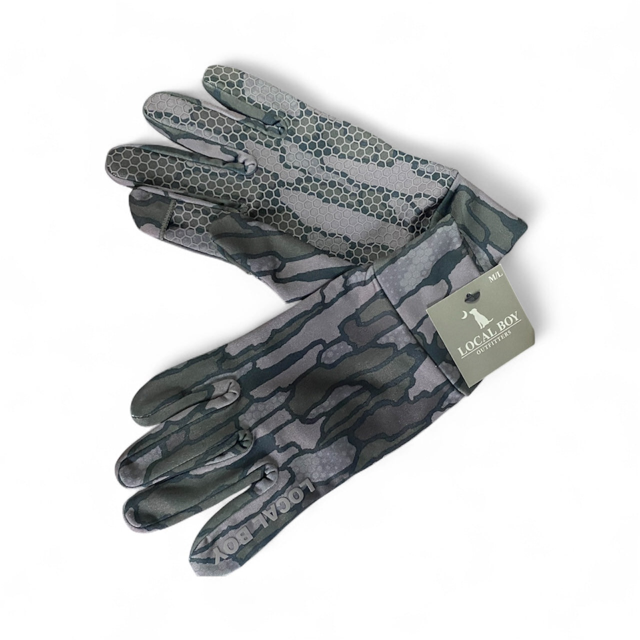 Local Boy Camo Tree Harvest Gloves