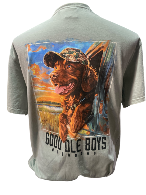 Good Ole Boys Camo Hat Retriever Tee