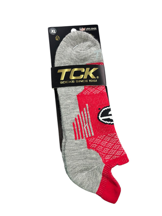 TCK Wool Foot Georgia Logo Ankle Socks