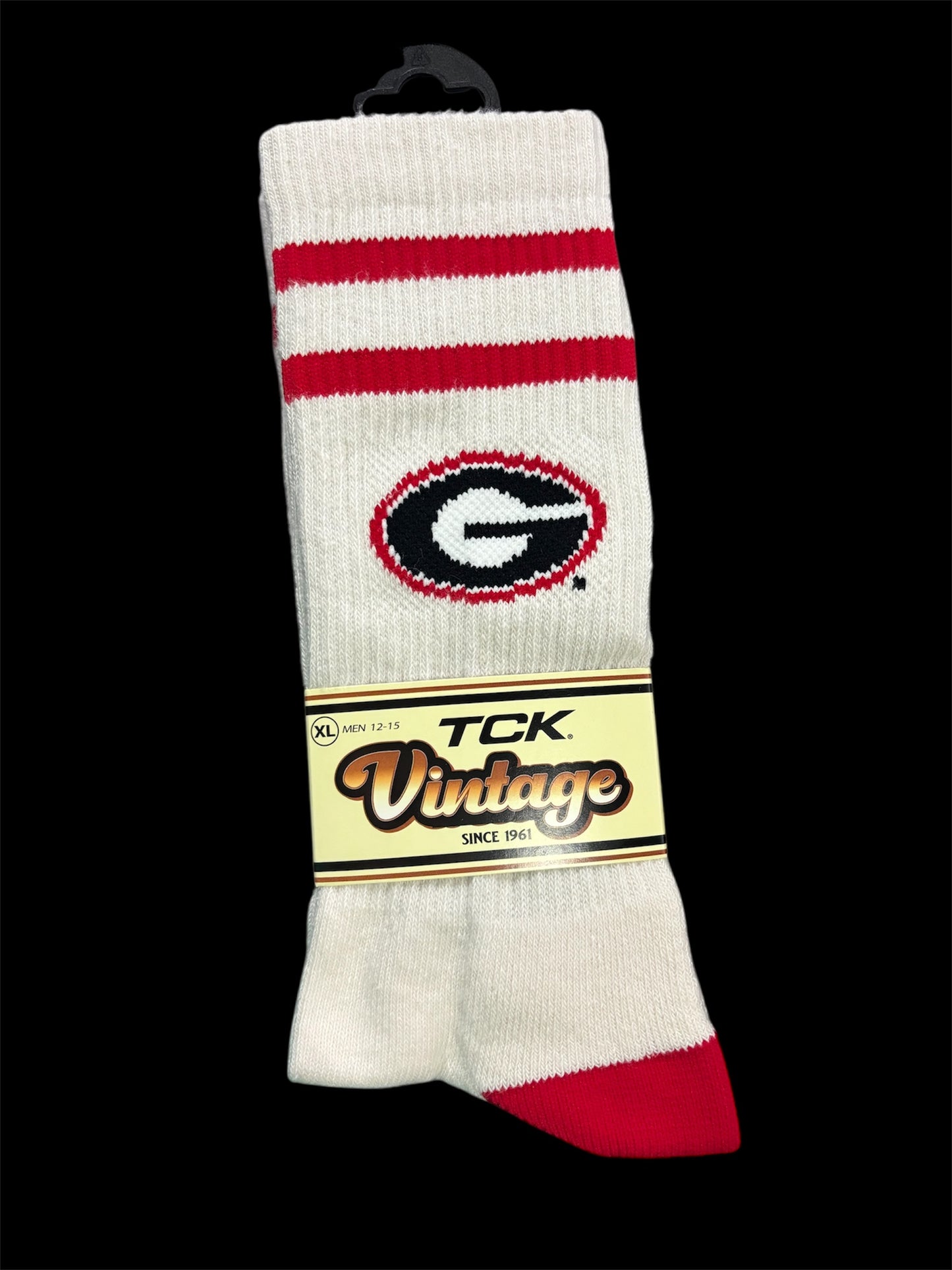 TCk Vintage Georgia Logo High Socks