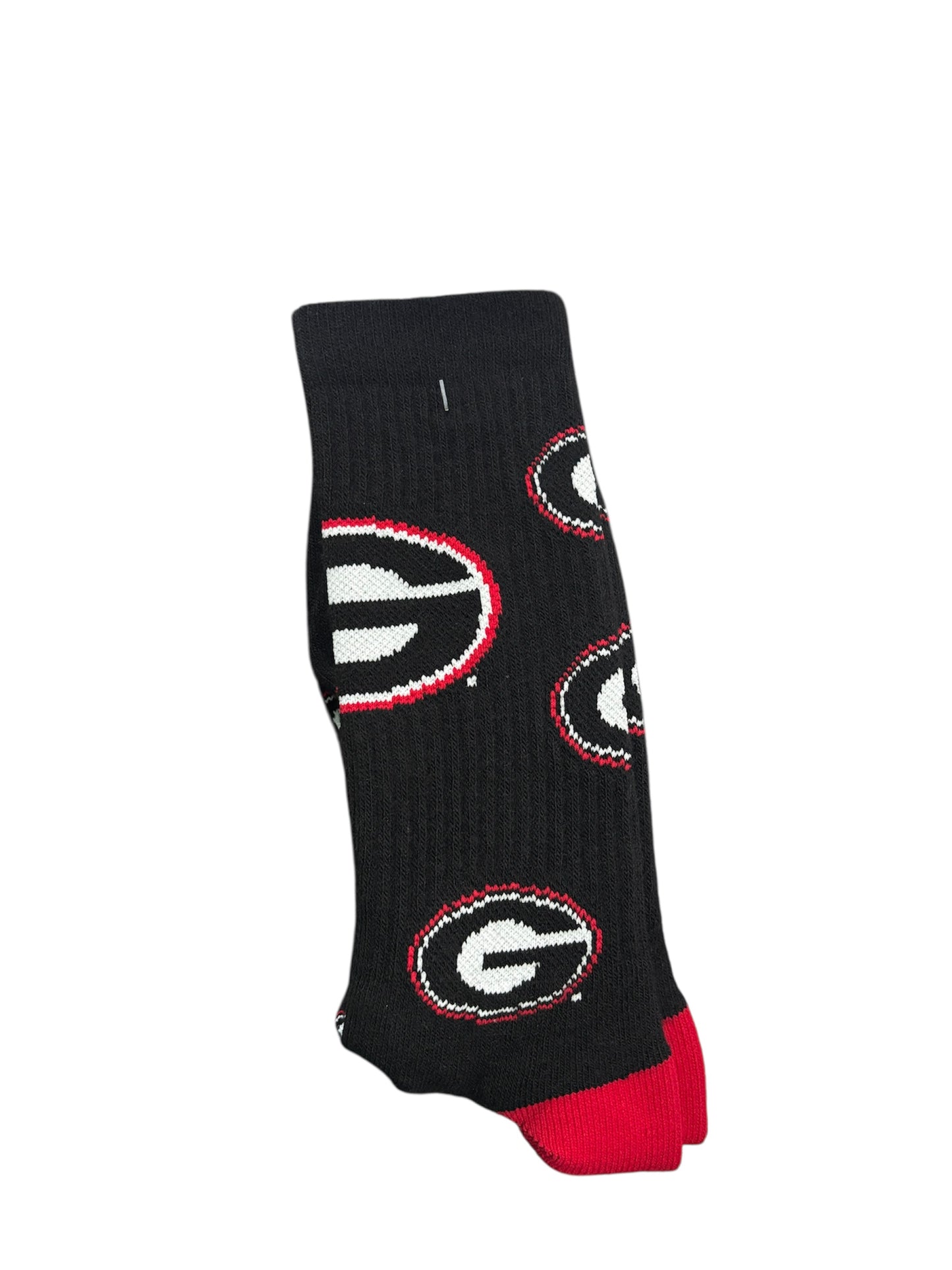 TCk Super Mascot Thick High Georgia Logo Socks