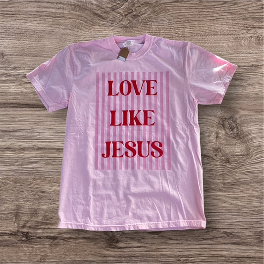 3 Kids & a Press Love Like Jesus Tee
