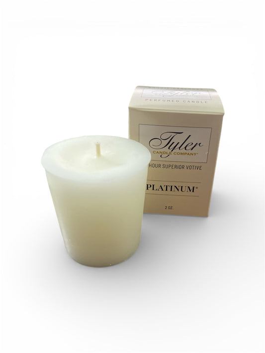"Platinum" 15 Hour Superior Votive Candle