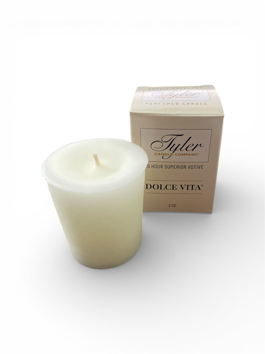 "Dolce Vita" 15 Hour Superior Votive Candle