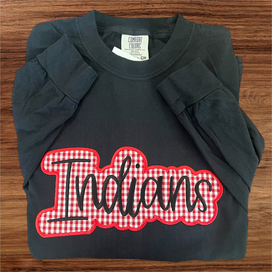 Simply You Indians- Applique Long Sleeve
