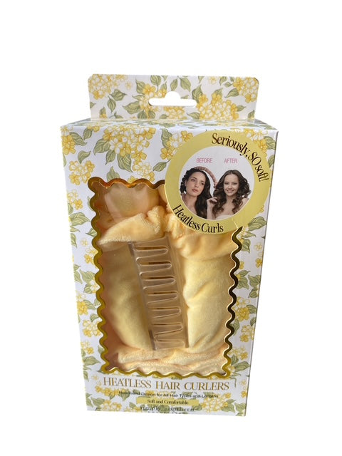 Simply Southern Yellow Heatless Hair Curlers